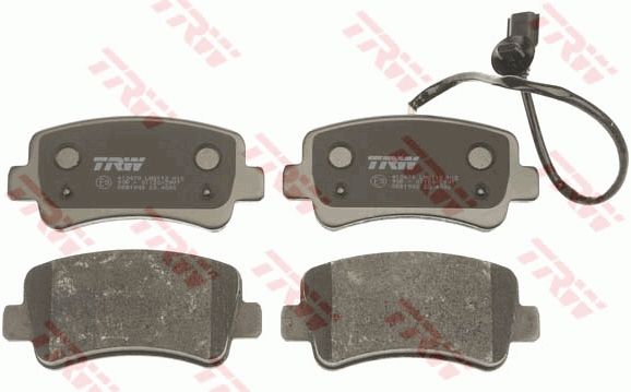 Opel Movano 2010-2014 Arası 2.3 CDTI FWD TRW Marka Arka Balata
