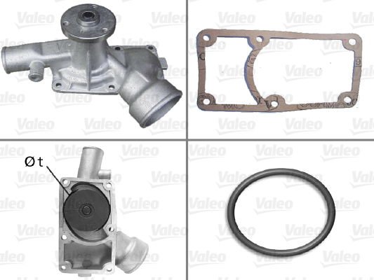 Opel Corsa 1982-1994 Arası 1.0, 1.2, 1.4 S, 1.3 S, 1.3, 1.2 N, 1.2 S Valeo Marka Devirdaim Su Pompası