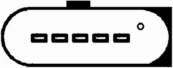 Audi A6 1997-2005 Arası 2.5 TDI, 2.5 TDI quattro Hella Marka Hava Debimetresi