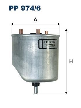 Ds4 2011-2015 Arası 1.6 HDi 110 Filtron Marka Yakıt Filtresi