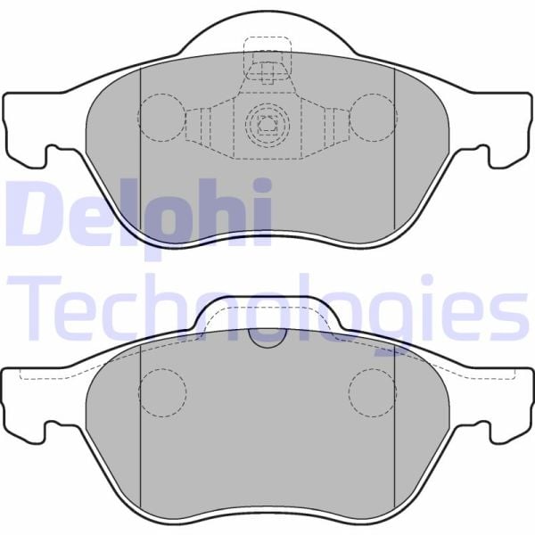 Renault Megane 2001-2012 Arası 1.9 dCi Delphi Marka Ön Balata