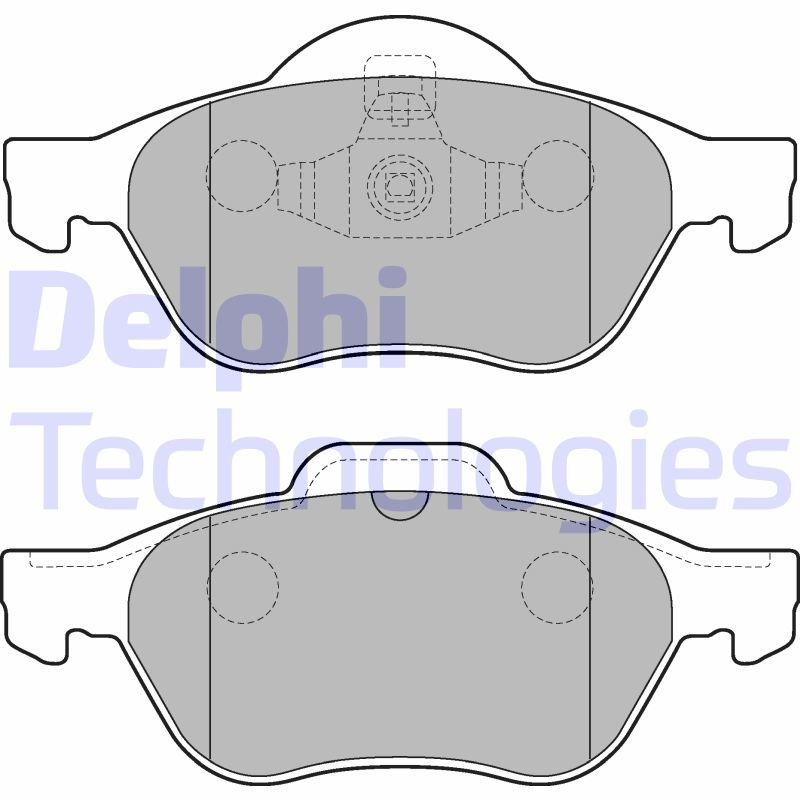 Renault Megane 2001-2012 Arası 2.0 16V Delphi Marka Ön Balata