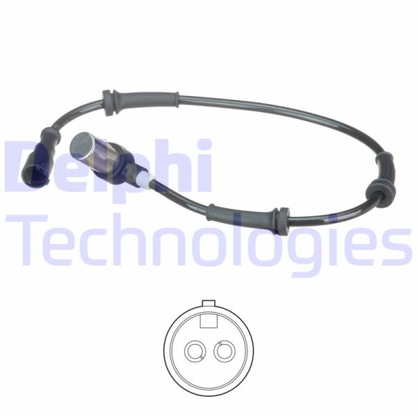 Renault Twingo 1993-2012 Arası 1.2 Delphi Marka Abs Sensörü