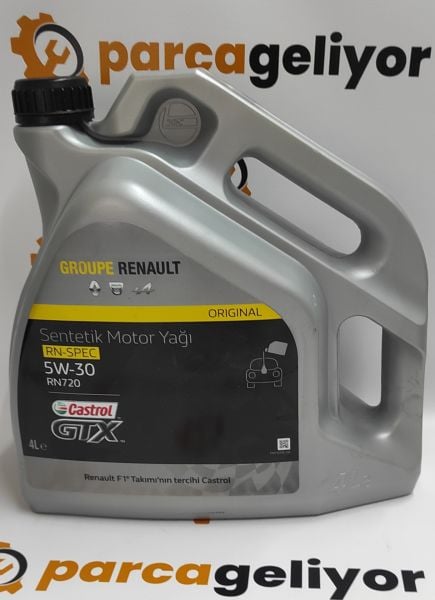 Megane IV 1.6 5W30 4 Litre Castrol GTX Motor Yağı