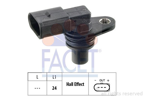 Volkswagen Golf 1997-2013 Arası 1.4 16V Facet Marka Krank Sensörü