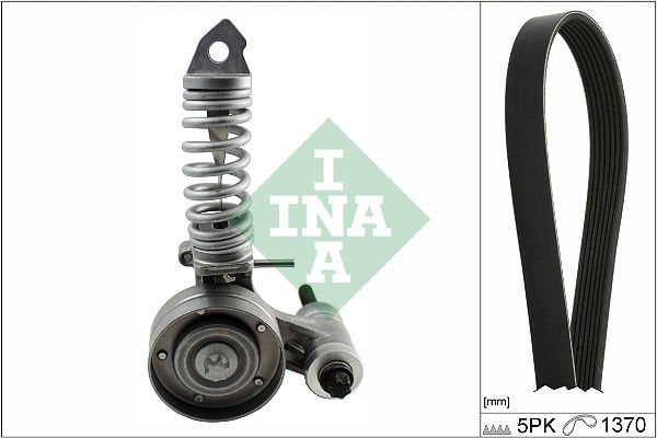 Opel Combo 2001-2011 Arası 1.4, 1.4 16V INA Marka Vantilatör Kayış Seti