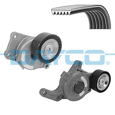 Citroen C5 2008-2012 Arası 2.0 HDi 150 / BlueHDi 150 Dayco Marka Vantilatör Kayış Seti