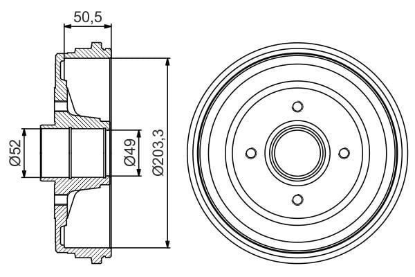 Renault Modus 2004-2008 Arası 1.6 Bosch Marka Kampana
