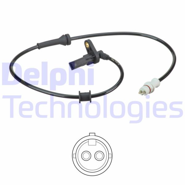 Renault Kangoo 1997-2001 Arası 1.6 16V bivalent Delphi Marka Abs Sensörü