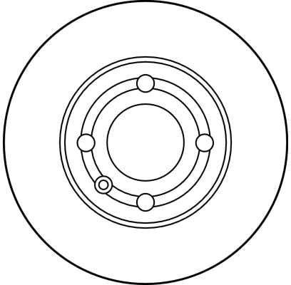 Volkswagen Polo 1994-1999 Arası 75 1.6, 60 1.4, 45 1.0, 64 1.9 D, 50 1.0, 55 1.3, 60 1.7 SDI, 55 1.4 TRW Marka Ön Fren Diski