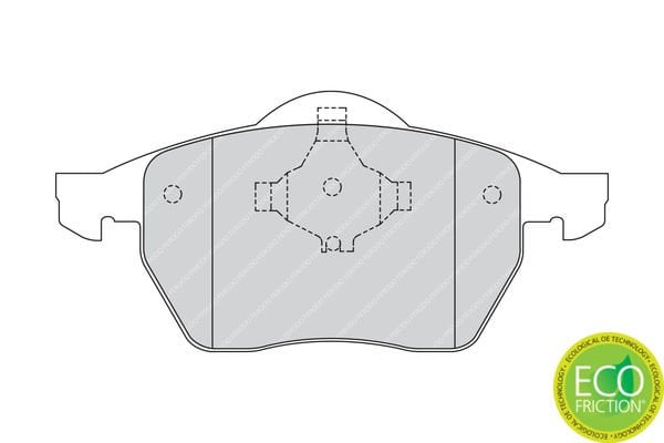 Audi A4 1994-2002 Arası 2.6 quattro Ferodo Marka Ön Balata