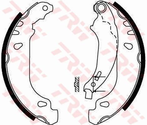 Peugeot 206+ 2009-2013 Arası 1.4 i TRW Marka Pabuçlu Balata