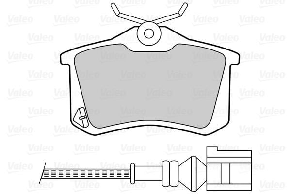 Volkswagen Caddy 2004-2015 Arası 1.9 TDI 4motion Valeo Marka Arka Balata