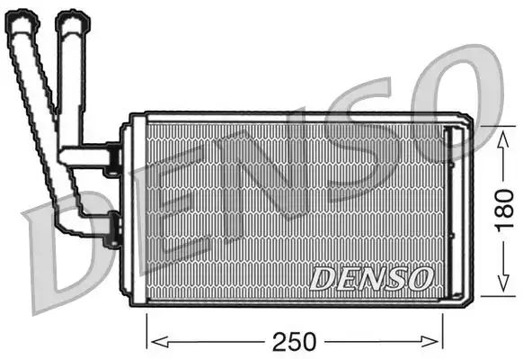 Scudo 2.0 mjt Kalorifer Radyatörü Denso DEN-DRR09100