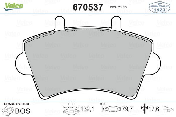 Opel Movano 1998-2003 Arası 2.8 DTI Valeo Marka Ön Balata