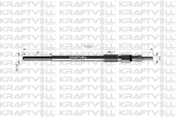 Ford C-Max 2007-2010 Arası 1.6 TDCi Kraftvoll Marka Kızdırma Bujisi