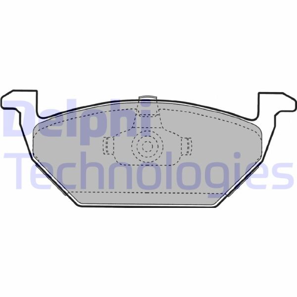 Audi A3 1996-2006 Arası 1.6 Delphi Marka Ön Balata