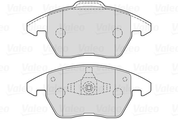 Peugeot 208 2012-2016 Arası 1.4 HDi Valeo Marka Ön Balata