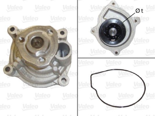 Volkswagen Golf 2003-2013 Arası 1.6 FSI, 1.4 FSI Valeo Marka Devirdaim Su Pompası