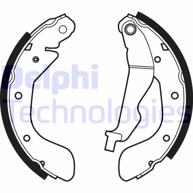 Chevrolet Kalos 2003-2009 Arası 1.2 Delphi Marka Pabuçlu Balata