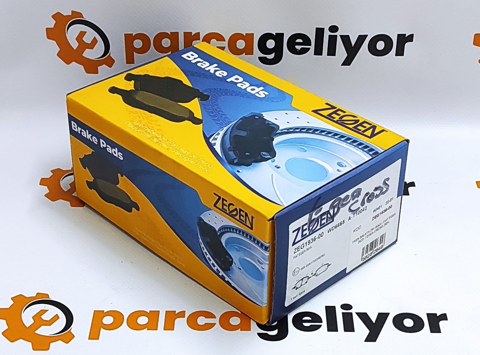 Egea 1.0 Firefly Ön Balata Zegen ZEG1936-00