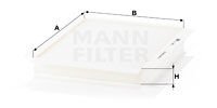 Opel Antara 2006-2010 Arası 2.4, 2.2 CDTi 4x4, 2.4 4x4, 2.2 CDTi Mann Marka Polen Filtresi