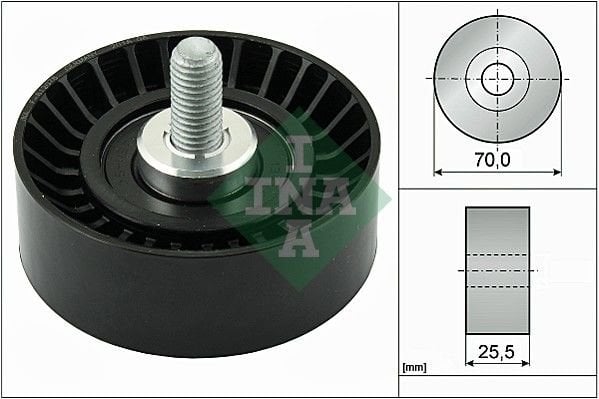 Ford Mondeo 1996-2000 Arası 1.8 i, 1.6 i, 2.0 i INA Marka Vantilatör Kayış Gergi Rulmanı