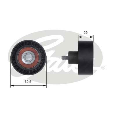 Ford Mondeo 1996-2000 Arası 1.8 i, 1.6 i, 2.0 i Gates Marka Vantilatör Kayış Gergi Rulmanı