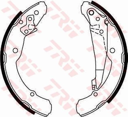 Volkswagen Caddy 1995-2004 Arası 60 1.4, 75 1.6, 1.9 SDI TRW Marka Pabuçlu Balata
