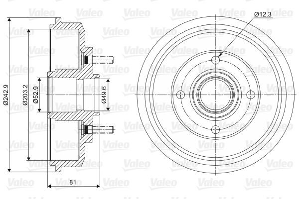 Ford Focus 1998-2009 Arası 1.6 16V Valeo Marka Kampana