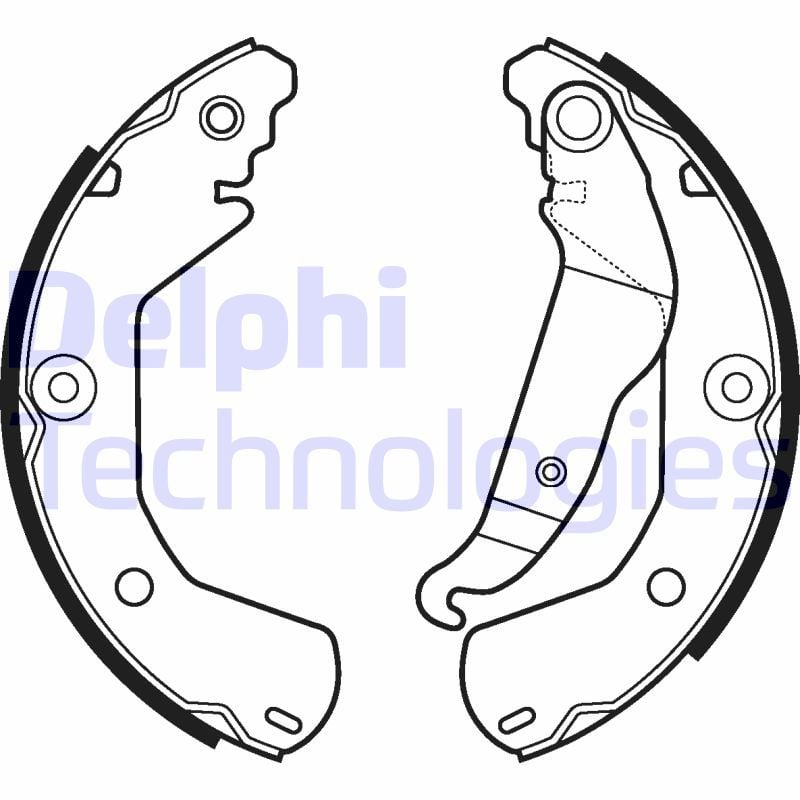 Chevrolet Aveo 2011-2015 Arası 1.2 Delphi Marka Pabuçlu Balata