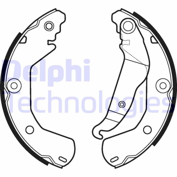 Chevrolet Aveo 2011-2015 Arası 1.2 Delphi Marka Pabuçlu Balata