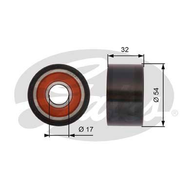 Renault Clio 1998-2016 Arası 2.0 16V Sport Gates Marka Vantilatör Kayış Gergi Rulmanı
