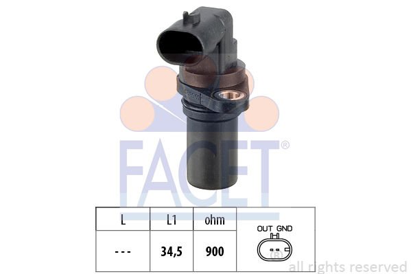 Alfa Romeo Spider 1994-2005 Arası 2.0 T.SPARK 16V Facet Marka Krank Sensörü