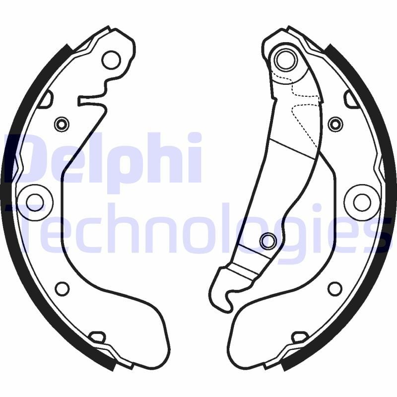 Chevrolet Aveo 2011-2015 Arası 1.6 Delphi Marka Pabuçlu Balata