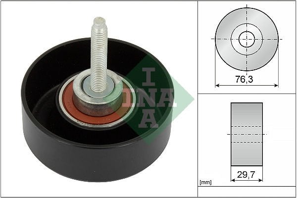 Ford Mondeo 2000-2007 Arası 1.8 16V, 2.0 16V INA Marka Vantilatör Kayış Gergi Rulmanı