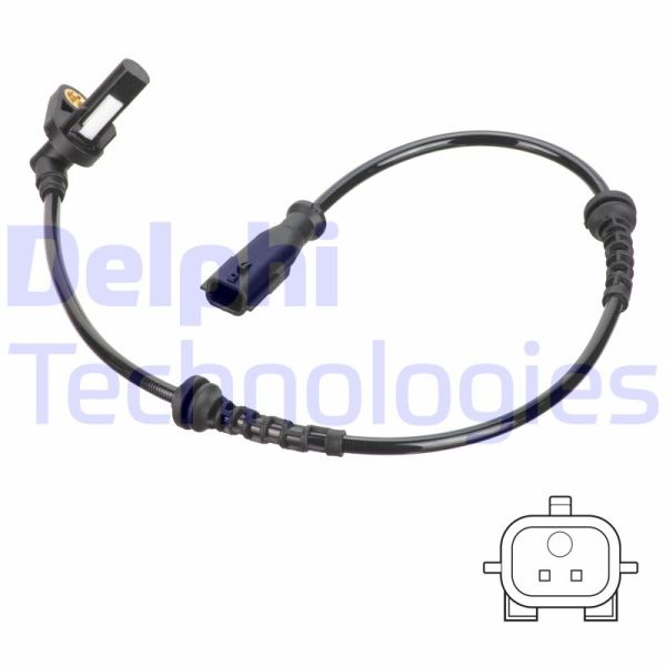 Renault Clio 1998-2016 Arası 1.2 Delphi Marka Abs Sensörü