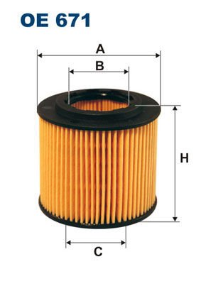 Seat Cordoba 2002-2009 Arası 1.2 Filtron Marka Yağ Filtresi