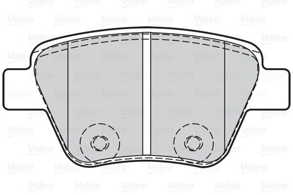 Volkswagen Golf 2008-2014 Arası 1.6 MultiFuel, 2.0 R 4motion Valeo Marka Ön Balata