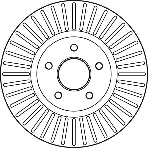 Ford Mondeo 2007-2015 Arası 2.0 TDCi, 2.0 LPG, 2.0 EcoBoost, 1.6 TDCi, 1.6 EcoBoost, 1.6 Ti TRW Marka Ön Hava Soğutmalı Fren Diski