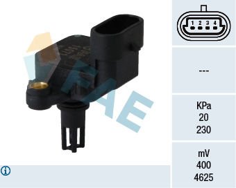 Opel Signum 2003-2008 Arası 2.0 Turbo FAE Marka Map Sensörü