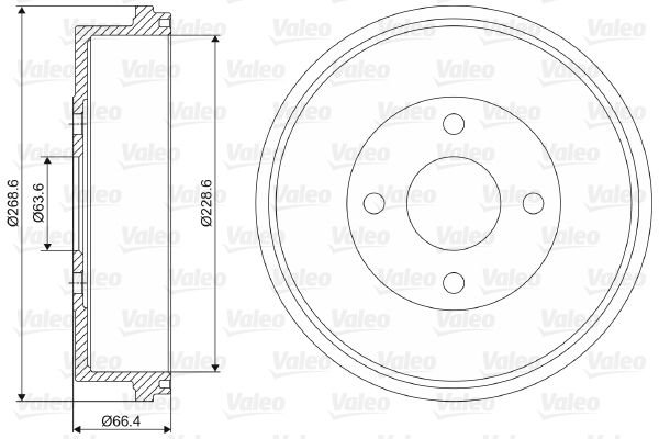 Ford Mondeo 1993-1996 Arası 2.0 i 16V 4x4 Valeo Marka Kampana