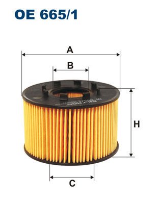 Ford Mondeo 2000-2007 Arası 2.2 TDCi Filtron Marka Yağ Filtresi