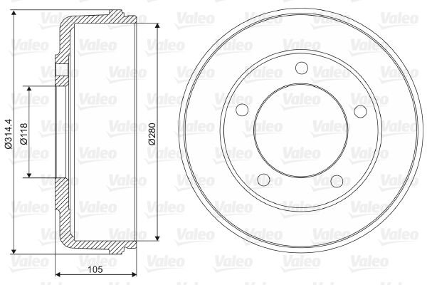 Ford Transit 2000-2006 Arası 2.4 DI Valeo Marka Kampana