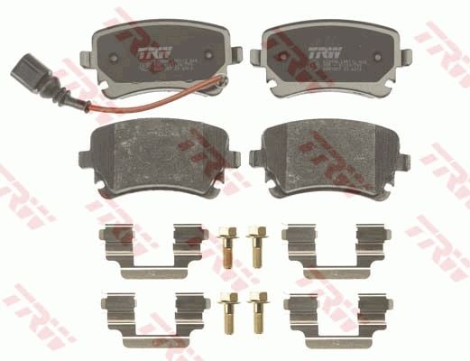 Volkswagen Transporter 2003-2015 Arası 2.0 TDI 4motion TRW Marka Arka Balata Fişli