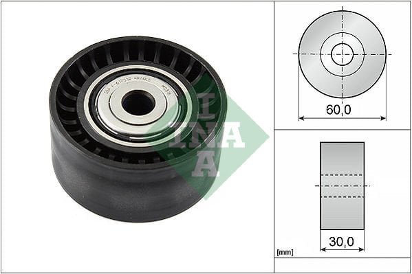 Opel Movano 2010-2014 Arası 2.3 CDTI FWD INA Marka Vantilatör Kayış Gergi Rulmanı