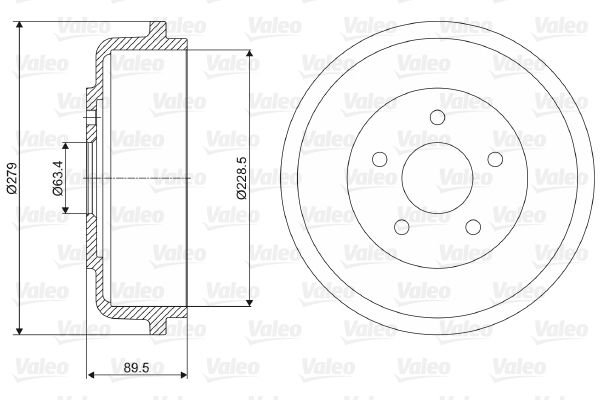 Ford Transit Connect 2002-2006 Arası 1.8 16V Valeo Marka Kampana