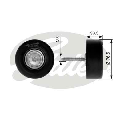 Ford Mondeo 2000-2007 Arası 1.8 16V, 2.0 16V Gates Marka Vantilatör Kayış Gergi Rulmanı