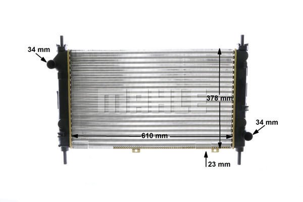 Ford Mondeo 1993-2000 Arası 1.8 TD, 1.6 i 16V, 2.0 i 16V, 1.8 i 16V Behr Marka Su Radyatörü