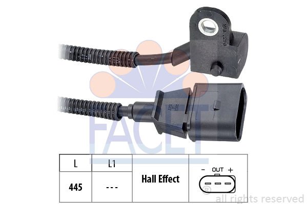Skoda Fabia 1999-2008 Arası 1.9 TDI Facet Marka Eksantrik Devir Sensörü